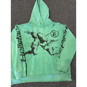 HELLSTAR "P2P" Hoodie (Green), Sz Xl